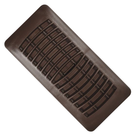 4X10 BROWN PLASTIC VENT REG