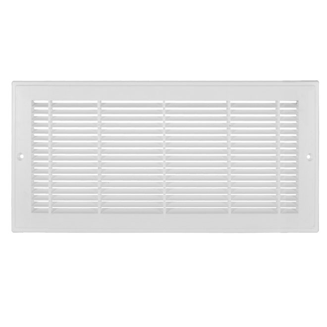 PLASTIC WHITE GRILL 24X8