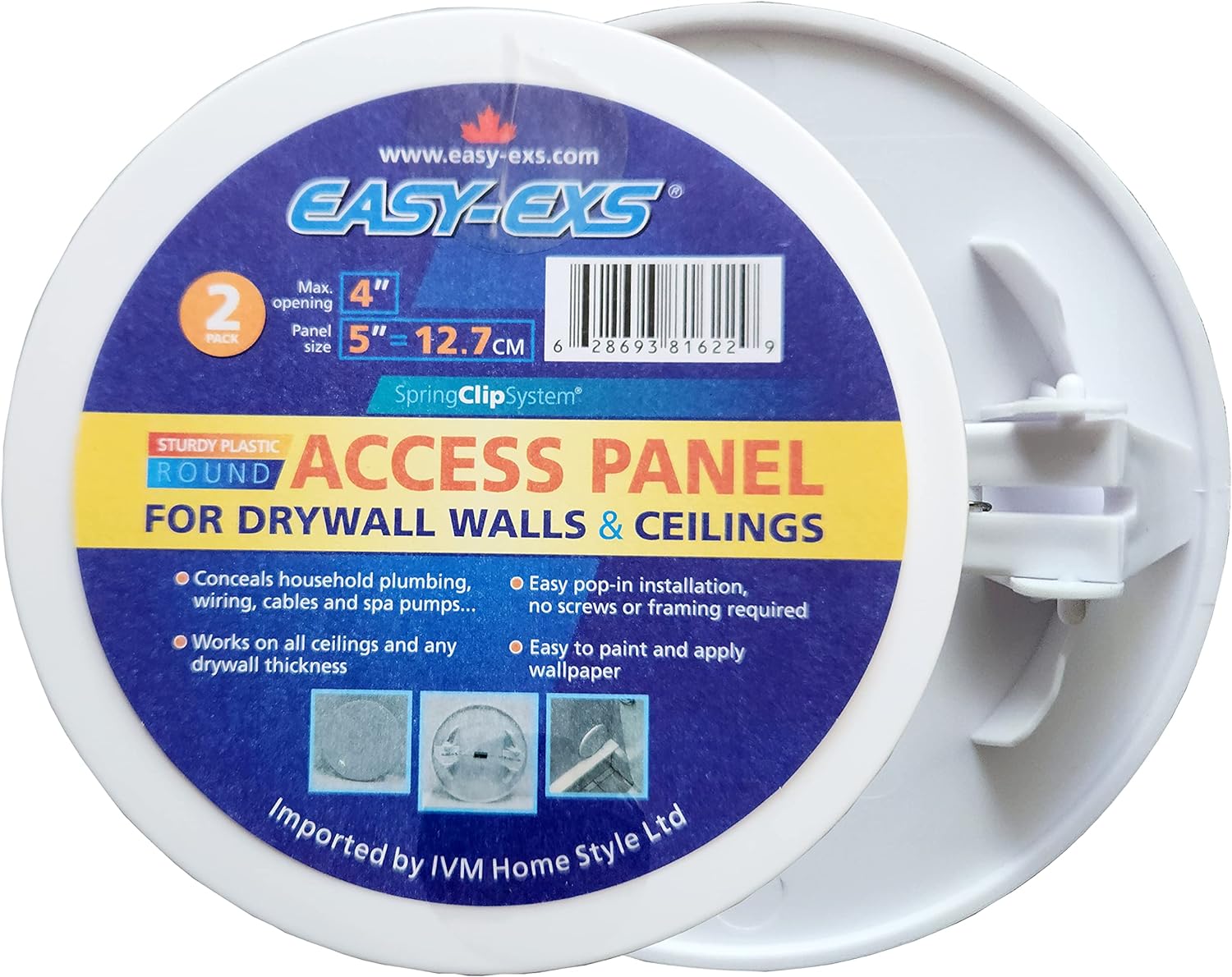 ACCESS PANEL 5'' PACK 2 ROUND