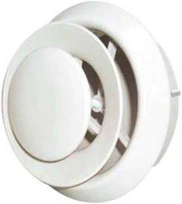 5" - 6" ROUND AIR DIFFUSER WHT