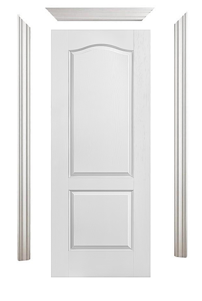 DOOR 26X78 L 2 PANEL + FRAME