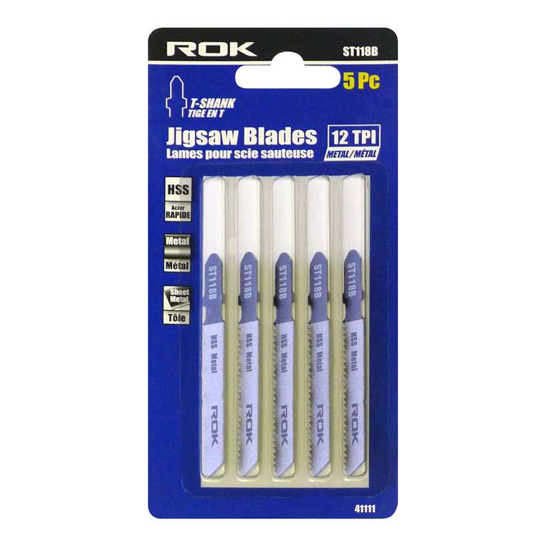 JIGSAW BLADE T-SHANK 5PC