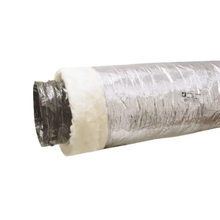 INSULATED 4"X25FT FLEXIBLE PIPE