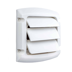 LC8WX EXHAUST VENT 8" WHITE