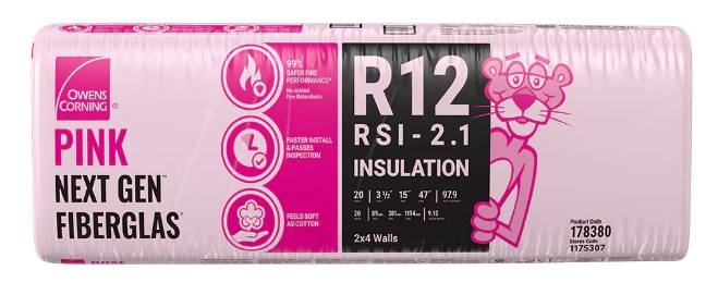 R12 3 1/2X15X47 97.9 SQ PINK