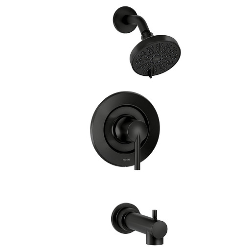 BLACK ARLYS TUB&SHOWER TRIM MOEN