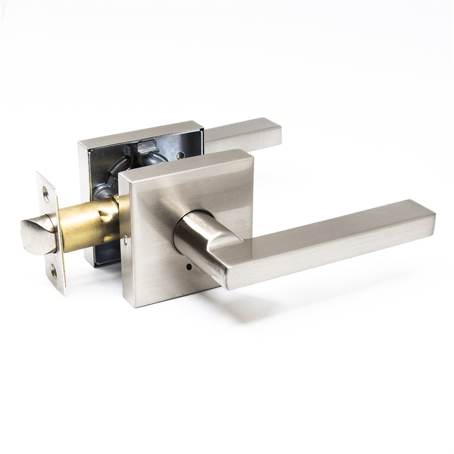 LEVER PRIVACY SQUARE SILVER