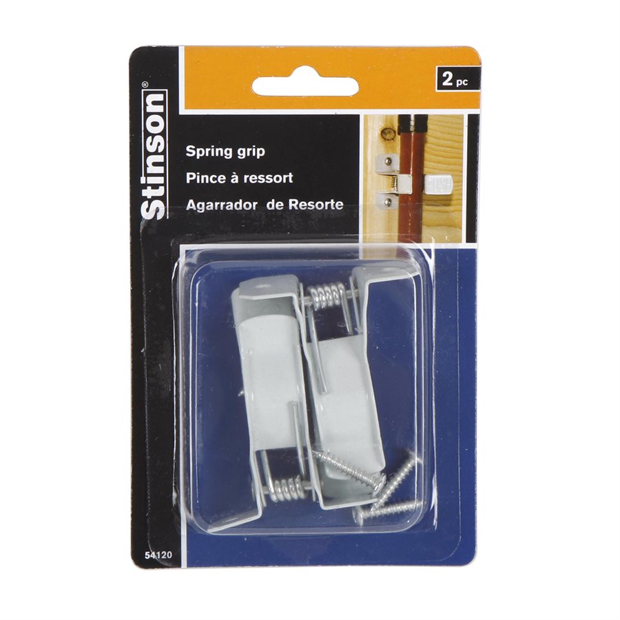 SPRING GRIP7/8IN 2PK WHITE