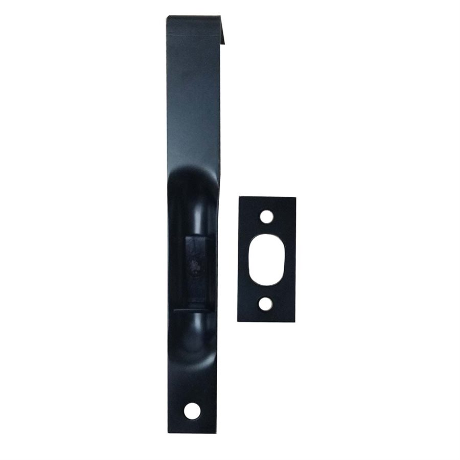 DOOR FLUSH BOLT 6X3/4 MATTE BLCK