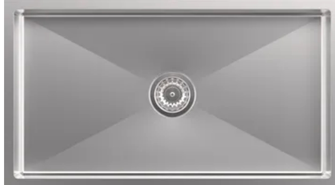 CHROME HANDMADE UNDERMOUNT SINK