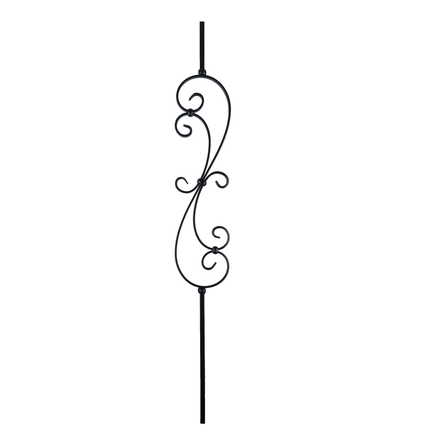 IRON BALUSTR 1/2" X 44" BIG FLWR