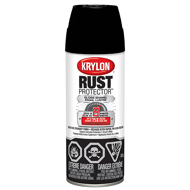 RUST PROTECTOR PAINT GLOSS BLACK