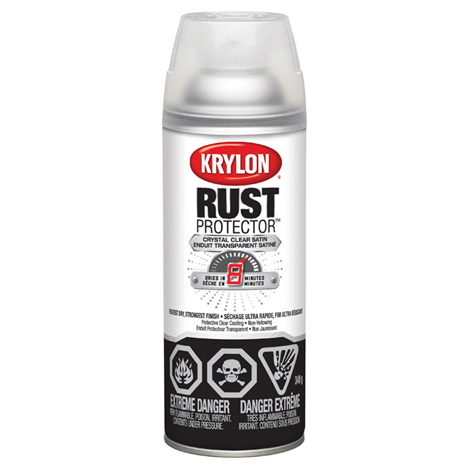 RUST PROTEC PNT SATIN CRYSTL CLR