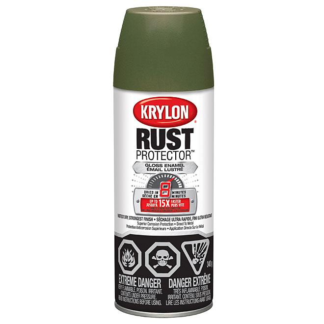 RUST PROTEC PNT FLT WHT GREEN