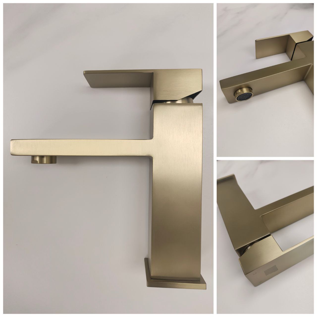 KPT BRUSHED GOLDEN VANITY FAUCET