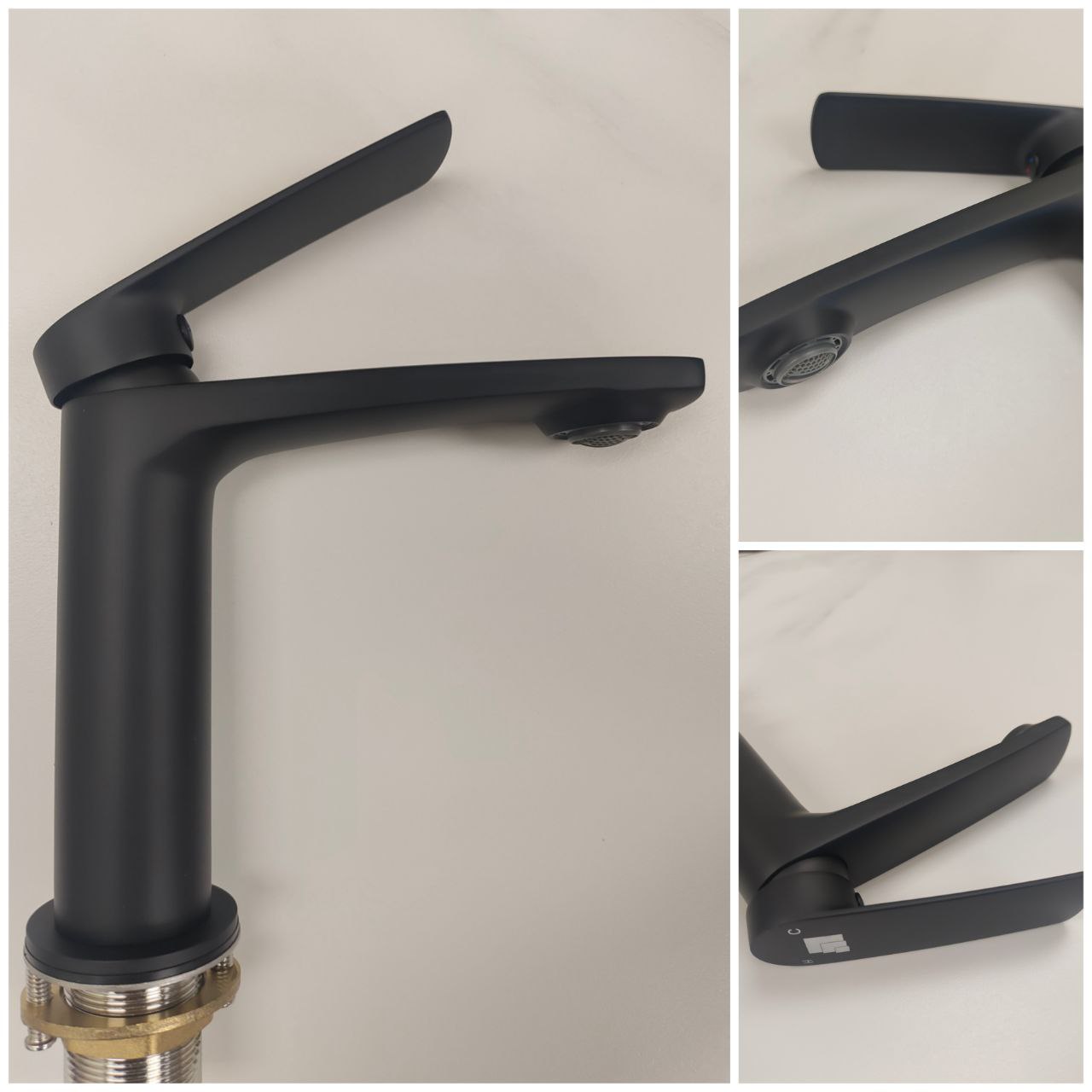 KPT MATT BLACK VANITY FAUCET