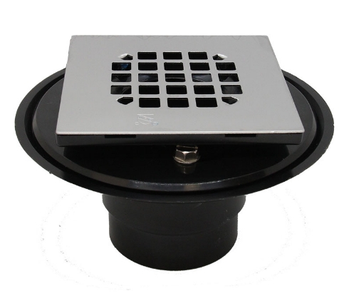 ABS SHOWER DRAIN WITH SQUARE STR