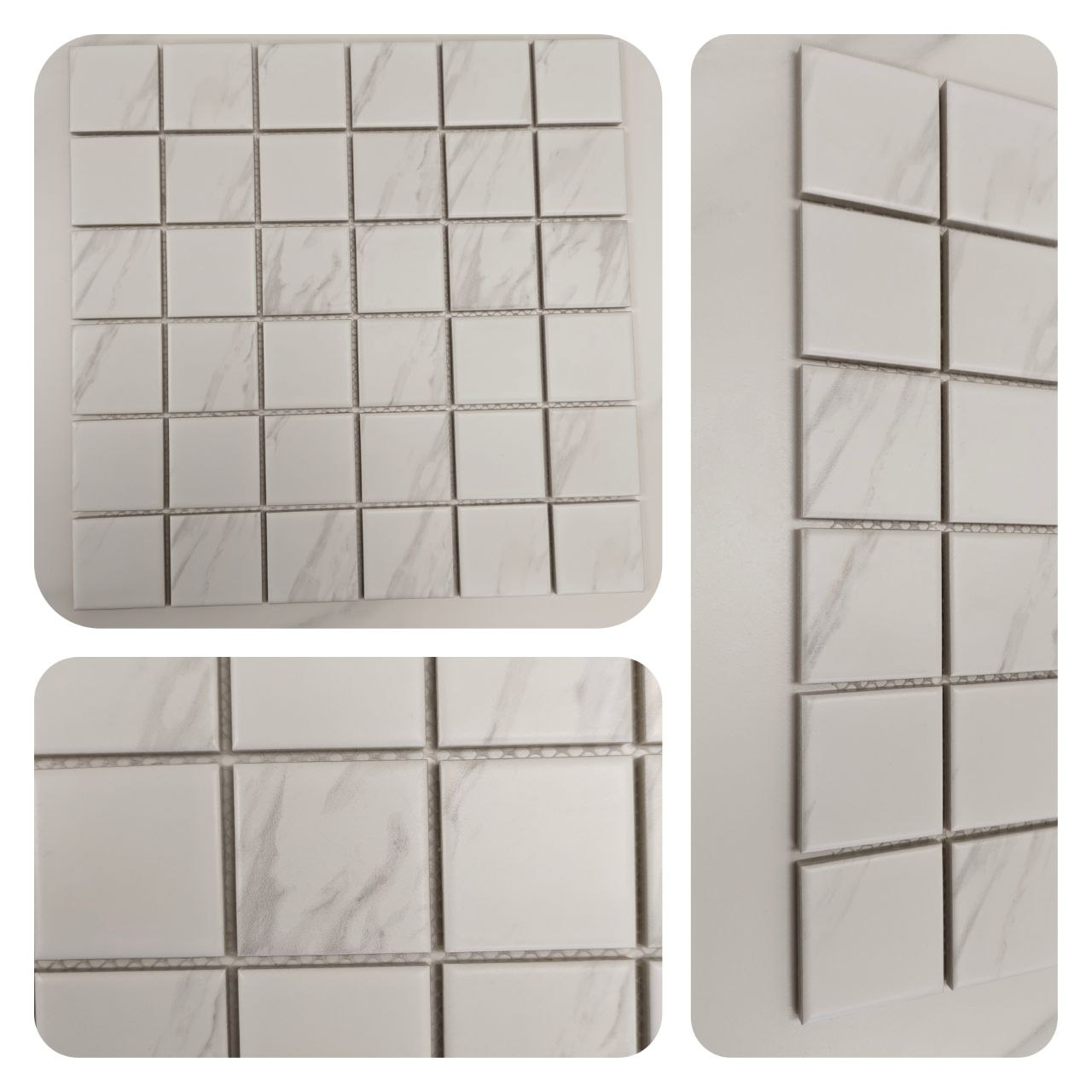 IK48060 A SHOWER FLOOR SQ W&GRY