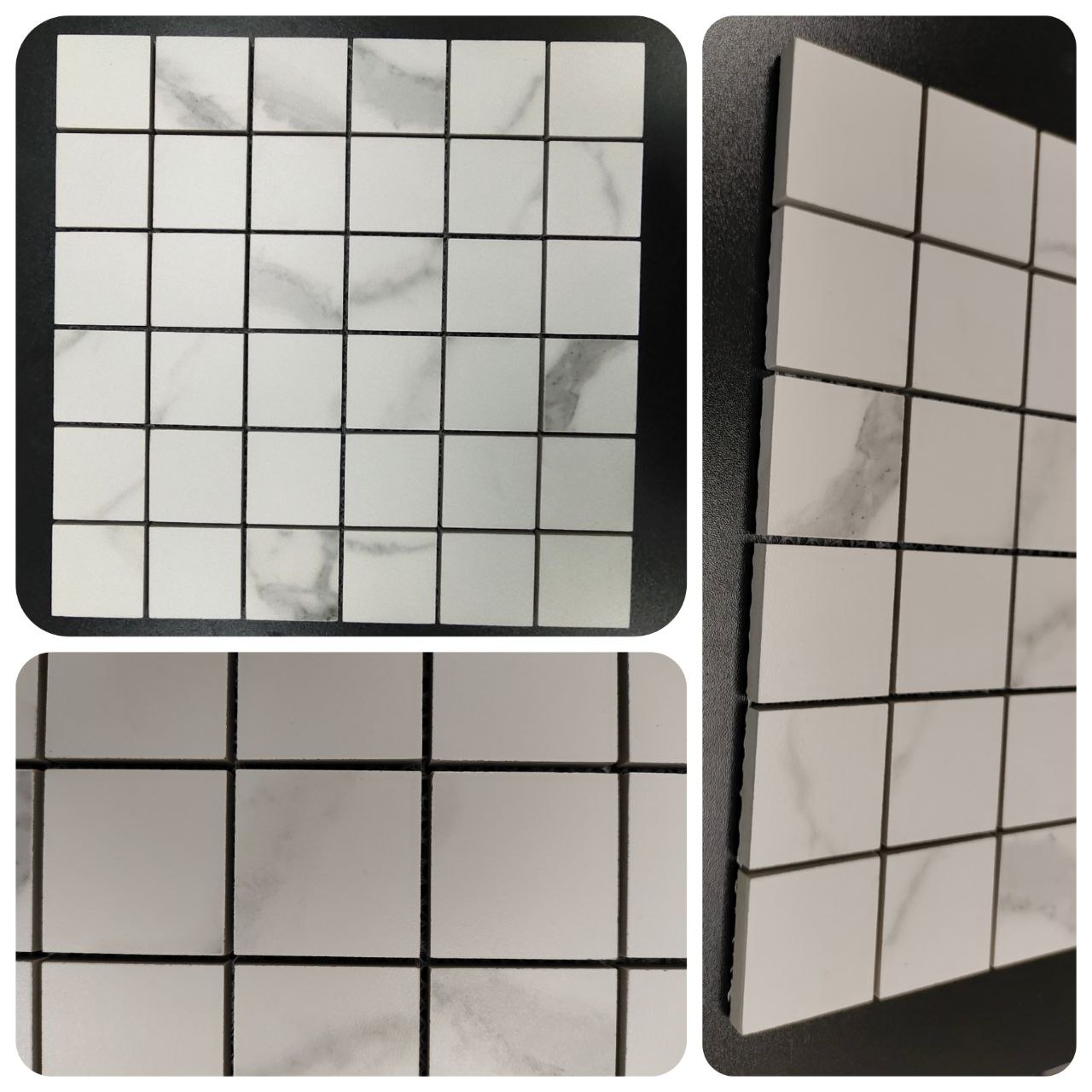 SHOWER FLOOR BIANCO SQUARE 100