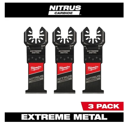 NITRUS CARBIDE XTRM METL BL 3PK