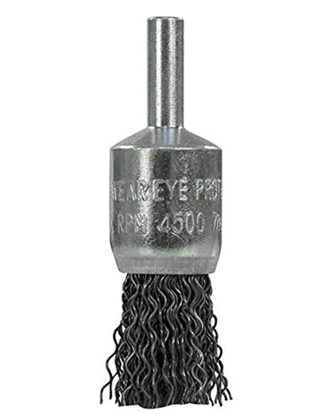 3/4" X 1/4" WIRE END BRUSH CRIM