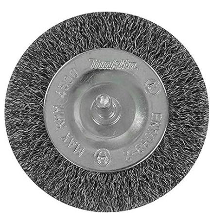 3" X 1/4" WIRE WHEEL BRUSH