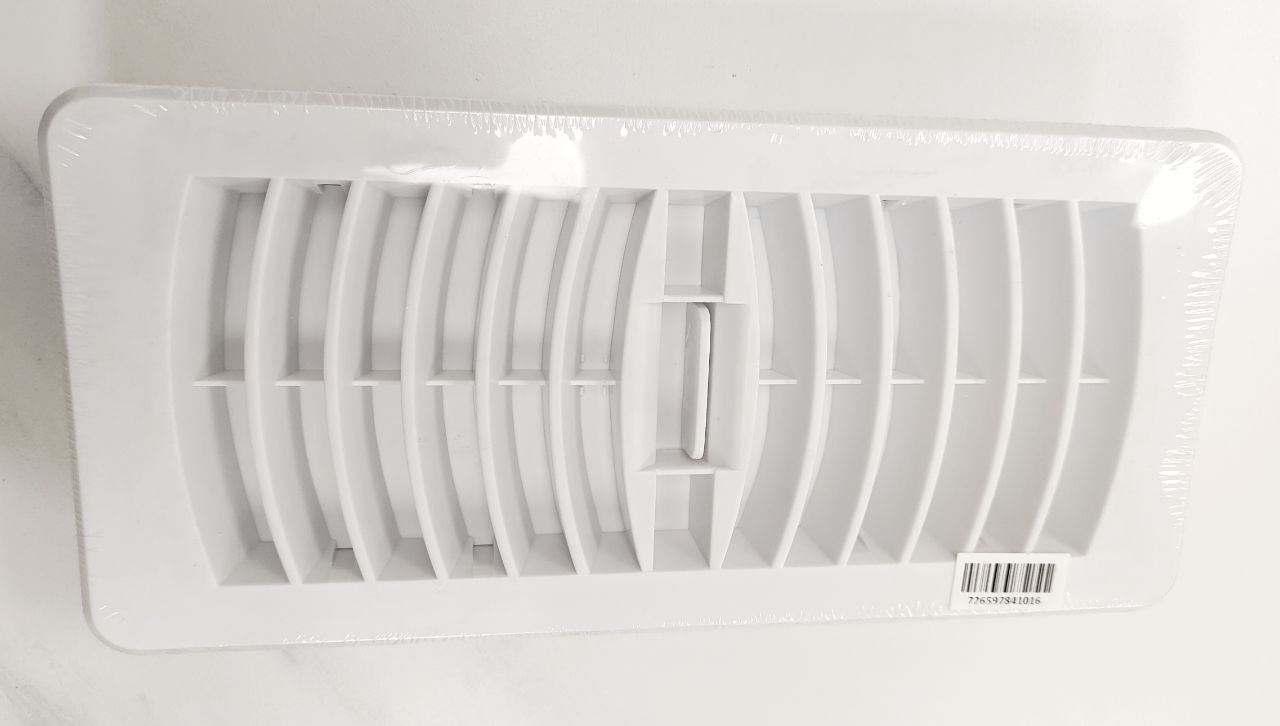 KPT PLASTIC VENT WHITE 4X10