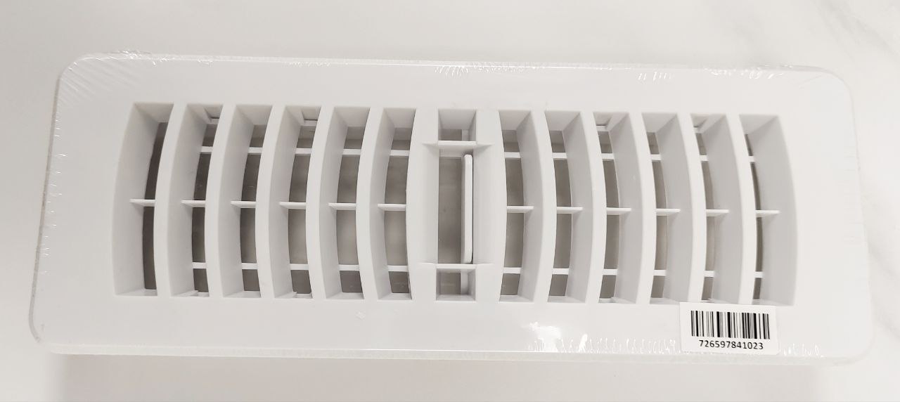 KPT PLASTIC VENT WHITE 3X10