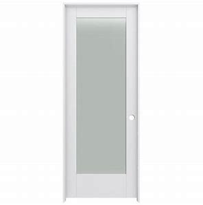 32X80 SDBLST GLASS DOOR 1 PANL