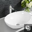 CERAMIC VESSEL SINK OVAL 9019