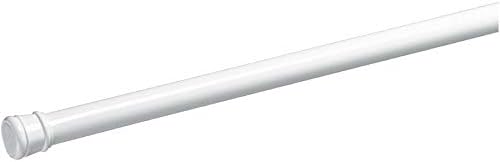 TENSION SHOWER ROD 36"-63" WHITE