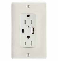 USB CHARGER-15A WHITE