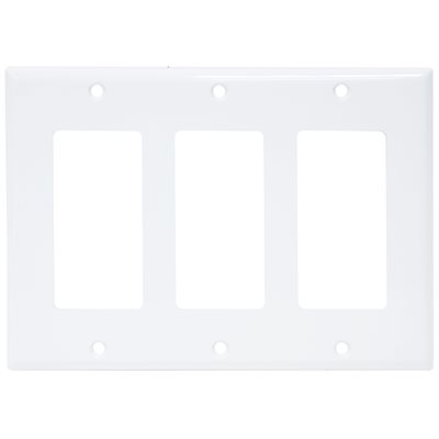 3 GANG WALL SWITCH PLATE