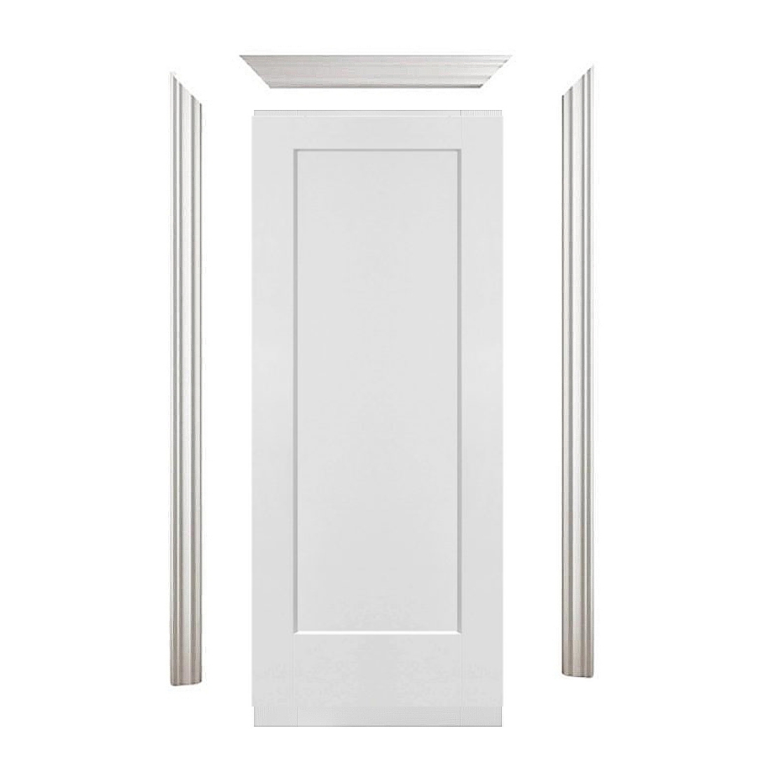 DOOR 20X80 R 1 PANEL + FRAME