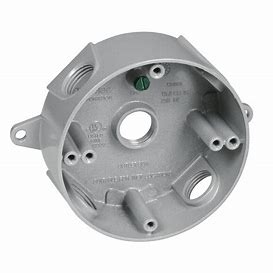 ROUND OUTLET BOX WET LOCATION