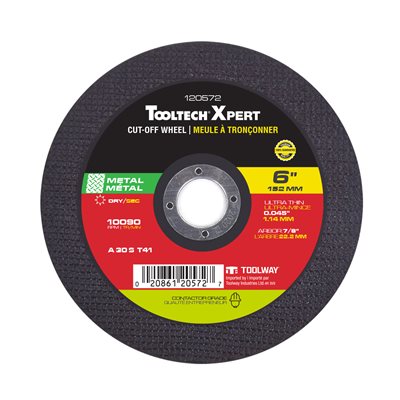 CUT OFF WHEEL ABRASIVE 6IN