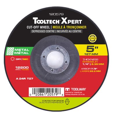 CUT OFF WHEEL ABRASIVE 5IN