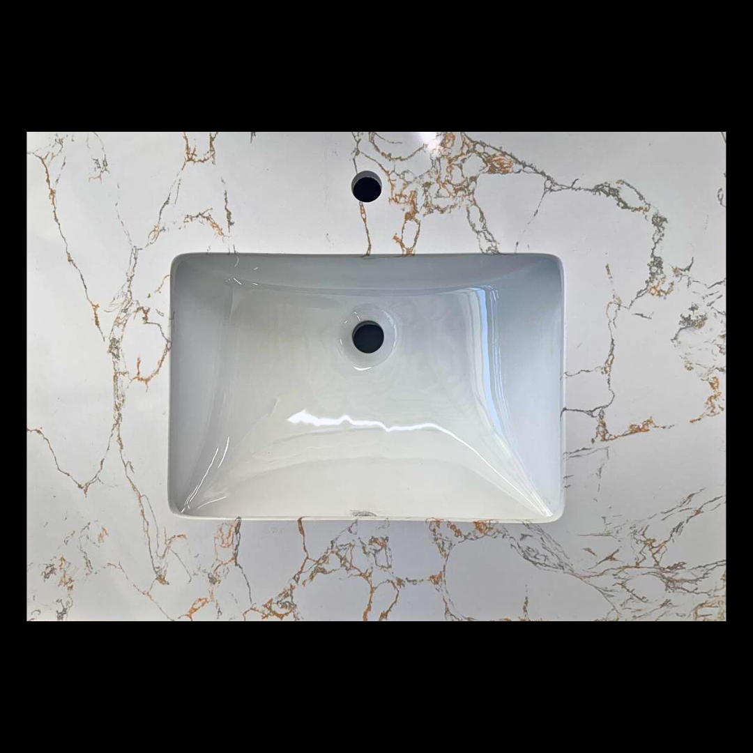 MG616 43" COUNTERTOP WHITE GOLD