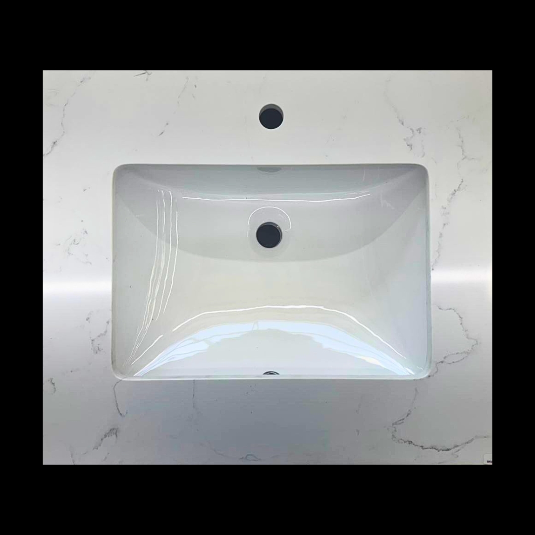 MG402 73" COUNTERTOP WHITE GREY