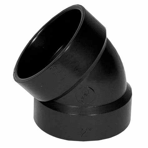 ABS 45 ELBOW 2"