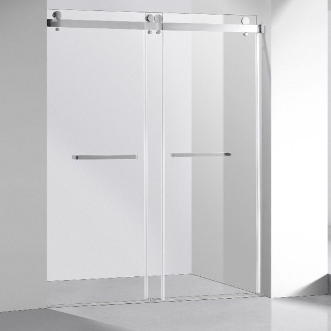 SHOWER DOOR 60X72 FRAMELESS CHRO