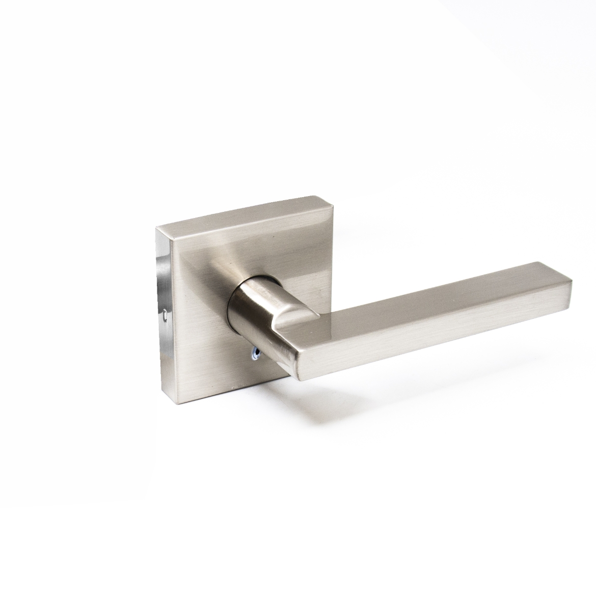 LEVER DUMMY SQUARE SATIN NICKEL