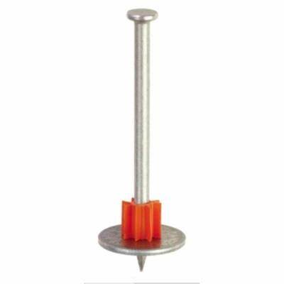 DRIVE PIN + WASHER 100 PC 1-1/2"