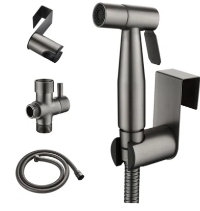 HAND HANDLE BIDET BLACK KPT