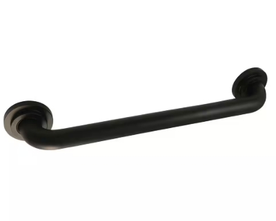 GRAB BAR STRAIGHT MATT BLACK 24"
