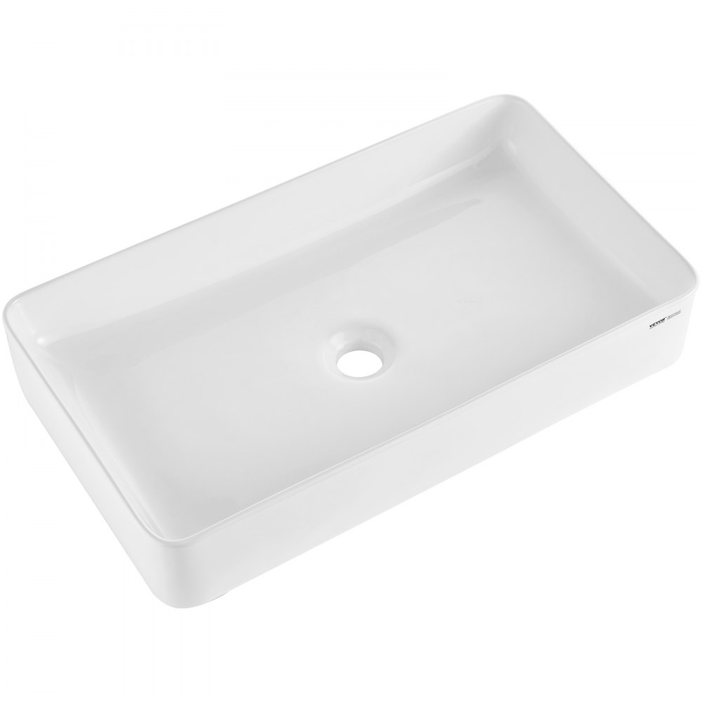 TOP MOUNT CERAMIC SINK