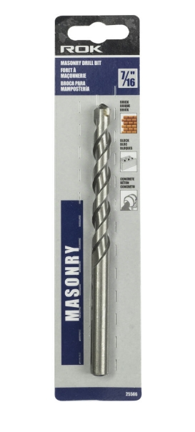 MASONRY DRILL BIT 7/16''