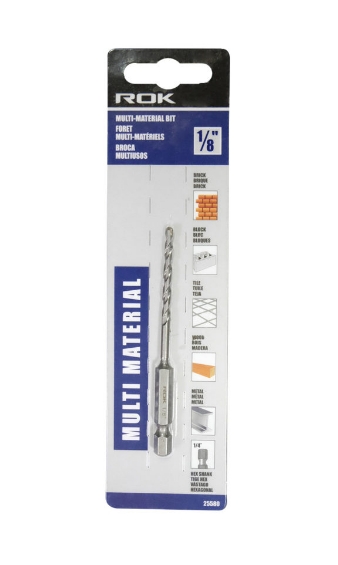 MULTI MATERIAL DRILL BIT 1/8''