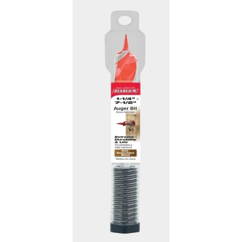 1-1/4 IN. X 7-1/2 IN. AUGER BIT