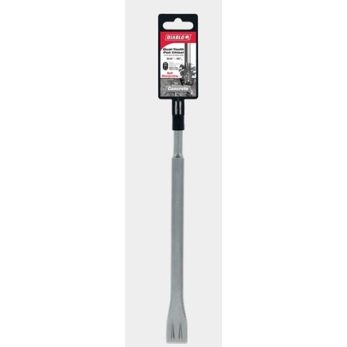 3/4"X10" DUAL TOOTH FLAT CHISEL